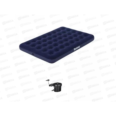 Матрас 67287 надувной (191*137*22см) Full с электронасосом BESTWAY *3