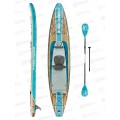 SUP доска 381х79х15см 6532G (весло, руч. насос, рюкзак, трос)BESTWAY