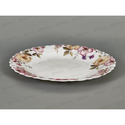 Тарелка обеденная круглая 25см RDP250-155 SILVIA 114432 *6/36 Тарелка обеденная круглая 25см RDP250-155 SILVIA 114432 *6/36