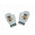 Варежки детские трикотажные M 2402-М св.зелен *10