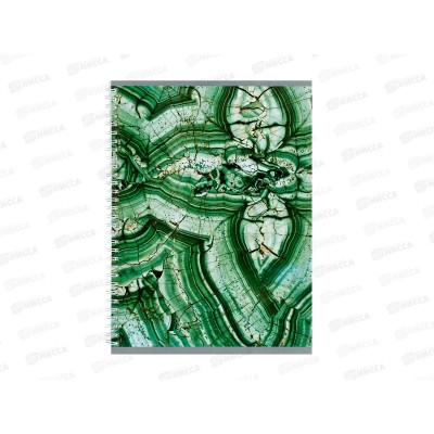 Тетрадь 80л лин. ЭКСМ А4 Малахит,греб. ТС4805028 *6/30 Тетрадь 80л лин. ЭКСМ А4 Малахит,греб. ТС4805028 *6/30