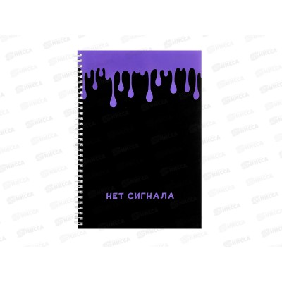 Тетрадь 80л кл. ЭКСМ А4 Нет сигнала ТСЛ4805016 *30