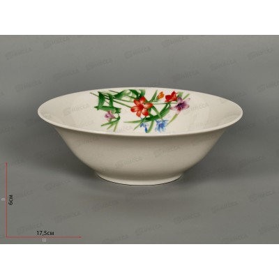 Салатник ZX2316-7SB Лилейник 550мл 18см 272912 *48 Салатник ZX2316-7SB Лилейник 550мл 18см 272912 *48