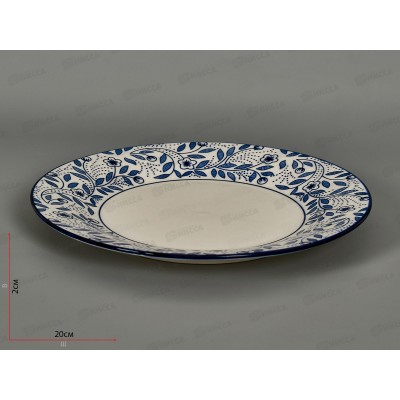 Тарелка десертная YX2402-8FP Floral pattern 20см 277799