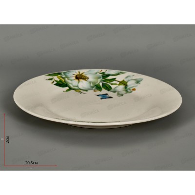 Тарелка десертная ZX2433-8FP Camellia 20см 278493 Тарелка десертная ZX2433-8FP Camellia 20см 278493