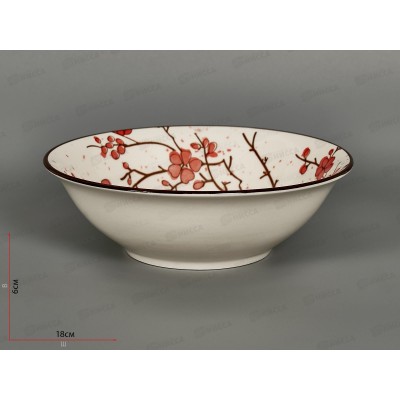 Салатник SXY2406-SB70 550мл 17см Sakura 277811 Салатник SXY2406-SB70 550мл 17см Sakura 277811