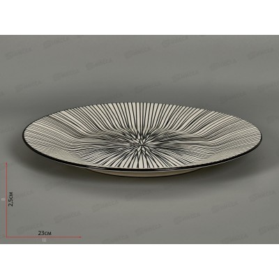 Тарелка обеденная ZXP2401-9FP Line 23см 271561 Тарелка обеденная ZXP2401-9FP Line 23см 271561