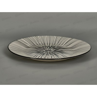 Тарелка обеденная ZXP2401-9FP Line 23см 271561