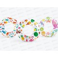 Круг надувной 59241 (61см) Яркие рыбки, 3вида, 6-10лет INTEX  *36