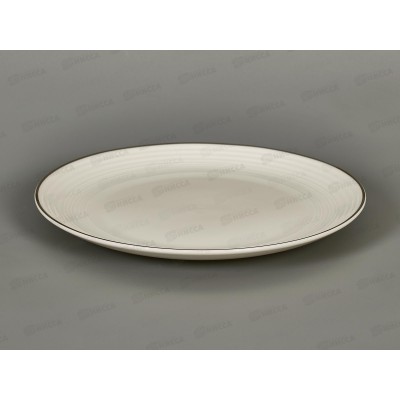 Тарелка обеденная Fiesta 25см белый TDP720