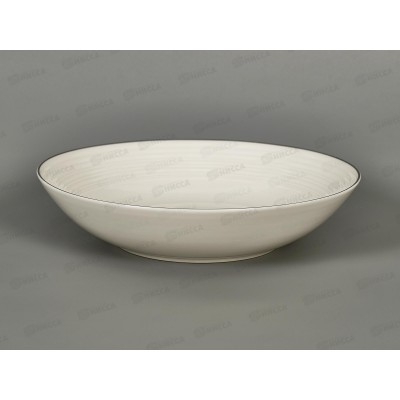 Тарелка суповая Fiesta 22см белый TDP722