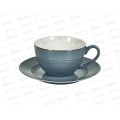 Чайная пара Fiesta 220мл дымчато-голубой TDS715 Чайная пара Fiesta 220мл дымчато-голубой TDS715