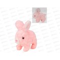 Игрушка интеракт. мягкая Кролик (15х15,5см, ходит) розовый,  И-8100