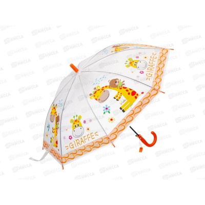 Зонт детский 50см (диаметр 100см) 6 видов, JD2702 в пакете