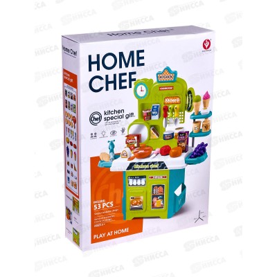 Игровой модуль №922-208 Кухня, 53пр., свет, звук, коробка 44,5*32*9