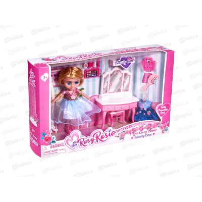 Набор Кукла Модница №RR039 с аксессуарами, коробка 33*7,3*20,3