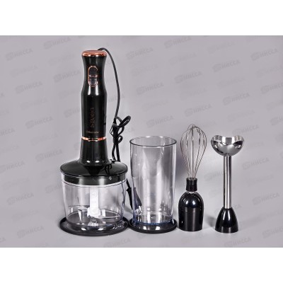 Блендер набор SA-6263SBK Premium 600Вт стакан чоппер венчик