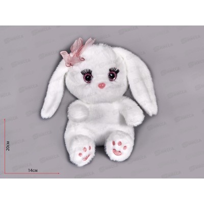 Мягкая игрушка №497 Зайка Конфетка, 25см