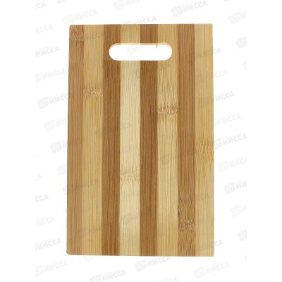 Доска разделочная  бамбук 25,5*15,7см 000156 *10