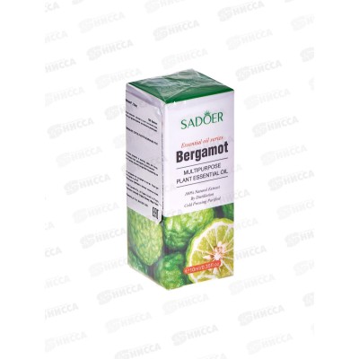 Sadoer аромамасло смягч для лица тела волос 10мл Бергамот Sadoer аромамасло смягч для лица тела волос 10мл Бергамот