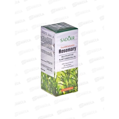 Sadoer аромамасло смягч для лица тела волос 10мл Размарин