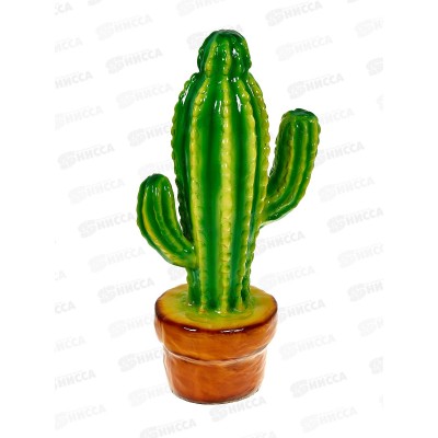 Фигура садовая из гипса &quotКактус в горшке&quot (390*210мм) арт.336