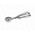 Ложка для мороженого нержавейка  с выталкивателем D50мм 21,5см 0222