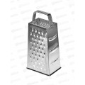 Терка 4-х гранная нержавеющая  24*11*7,5см 0220