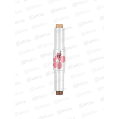 Monic Beauty Двухсторонний контуринг G&G №02 хайлайтер+румяна *3