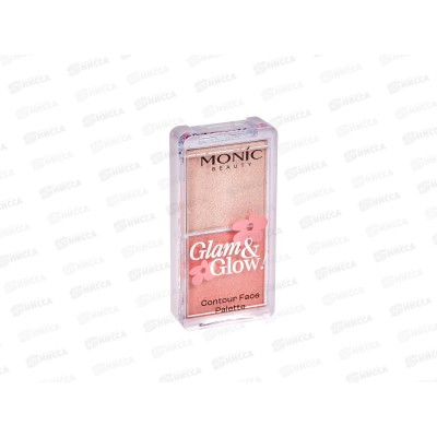 Monic Beauty Контуринг G&G CFP №01 хайлайтер+румяна *3