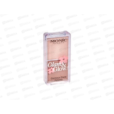 Monic Beauty Контуринг G&G CFP №02 хайлайтер+румяна *3