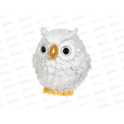 Копилка "Совёнок бело-золотой" (170*170мм) арт.400 Копилка "Совёнок бело-золотой" (170*170мм) арт.400