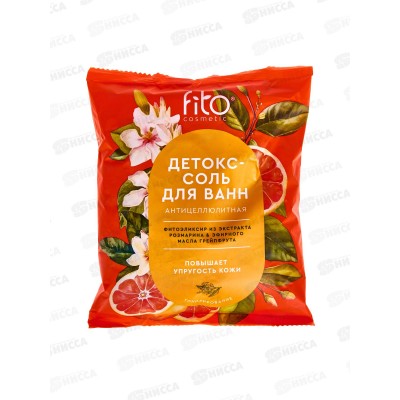 ELIXIRICA Соль-детокс для ванн Антицеллюлитная 500г *10