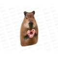 Игрушка антистресс Капибара пончик 30см, МТ30015  *20