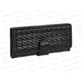 Кошелек (9*12) открывашка-магнит лаковый 4 отд №LZ-03