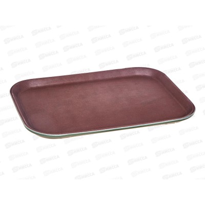 Поднос прорезиненный 51,5*38,0см Коричневый антискользящий КТ-АП-13ПК Поднос прорезиненный 51,5*38,0см Коричневый антискользящий КТ-АП-13ПК