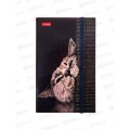 Кн.зап.Hatber А6 80-50л Мур-Мяу! греб, клапан на резинке 32861 *14