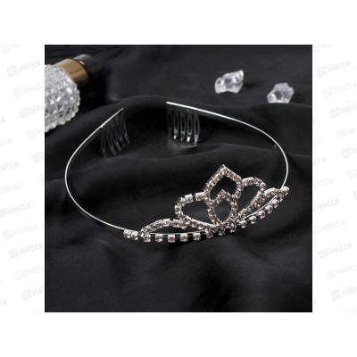 Диадема д/волос "Аделина" лепестки 4см 5365377 Диадема д/волос "Аделина" лепестки 4см 5365377