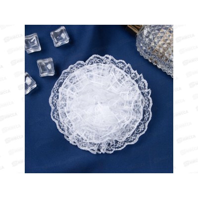 Резинка д/в "Школьница" бант кружевной 10см белый 10526772 Резинка д/в "Школьница" бант кружевной 10см белый 10526772