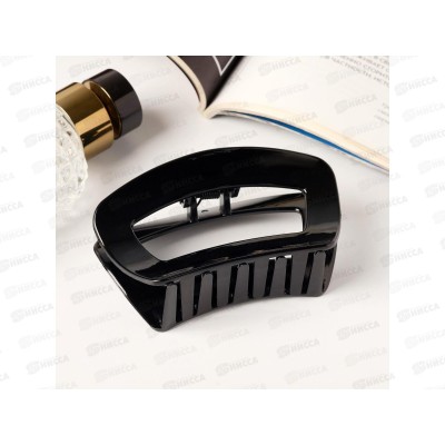 Краб  д/волос &quotГлянец&quot изгиб классика 9,5*5см черный 6970554