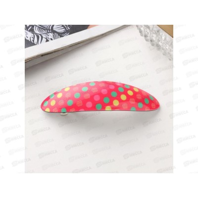 Заколка-автомат д/в &quotСильва&quot круги колор 9,5см микс 10691274