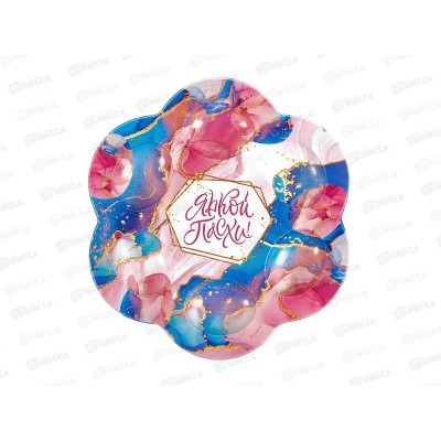 Подставка пасх на 6 яиц "Мрамор" 21,5*19,9см 7345209 Подставка пасх на 6 яиц "Мрамор" 21,5*19,9см 7345209