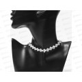 Чокер &quotЖемчуг&quot трио белый 35см 10227501