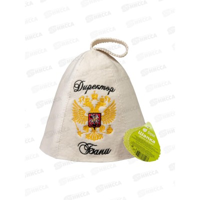 Шапка &quotДиректор бани&quot &quotБанные штучки&quot ,41058*20