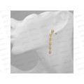 Серьги "Бусины" рис золото 10478942