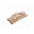 Табличка банная "Баня", 26*13 см, 32321  Банные штучки,  *30
