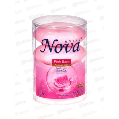 Nova Royal Розовая роза 4*115гр (банка) *16