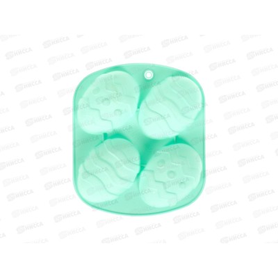 Форма для выпечки "Пасха" 4 ячейки 15*12,6*2,5см 4597551 Форма для выпечки "Пасха" 4 ячейки 15*12,6*2,5см 4597551