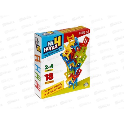 Наст. игра "На 4 ногах" 18 стульев 7722463