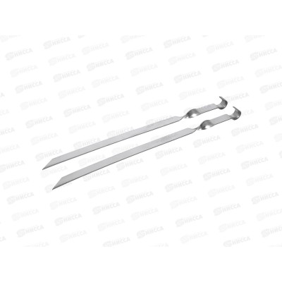 Шампура в наборе д/люля-кебаб BOYSCOUT 45см 2шт 61372  *12